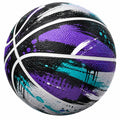 Ballon de basket extérieur multicolore Noir/Violet/Bleu/Blanc