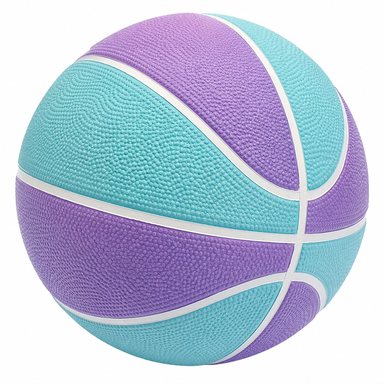 Ballon de basket bicolore pour intérieur et extérieur