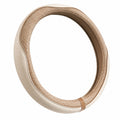 Couvre-volant bicolore 37-38 cm Marron et Beige