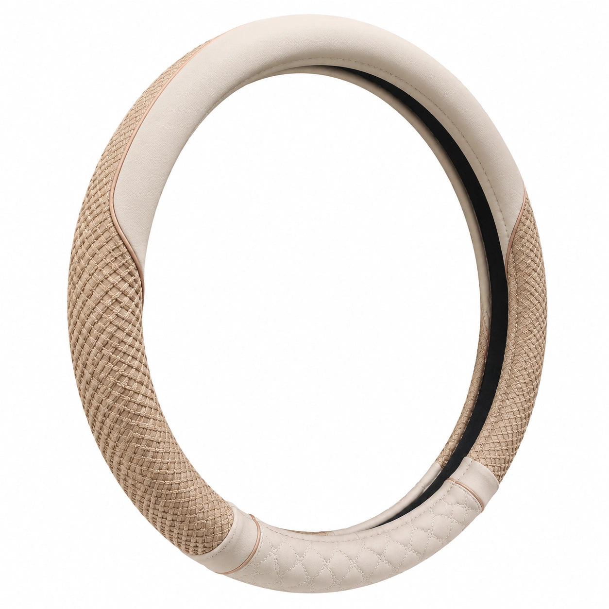 Couvre-volant Beige et Marron 37-38 cm