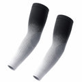 Manchettes de bras compression anti-UV vert