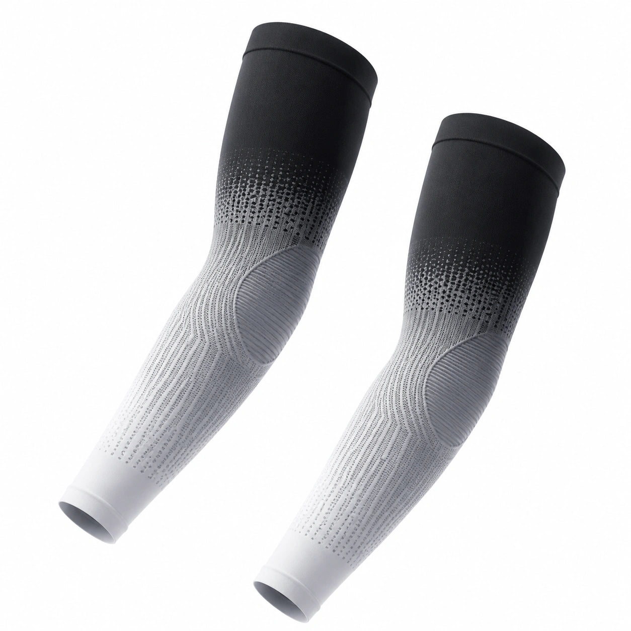 Manchettes de bras compression anti-UV vert