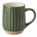 Tasse en céramique bleue ciselée 300ml