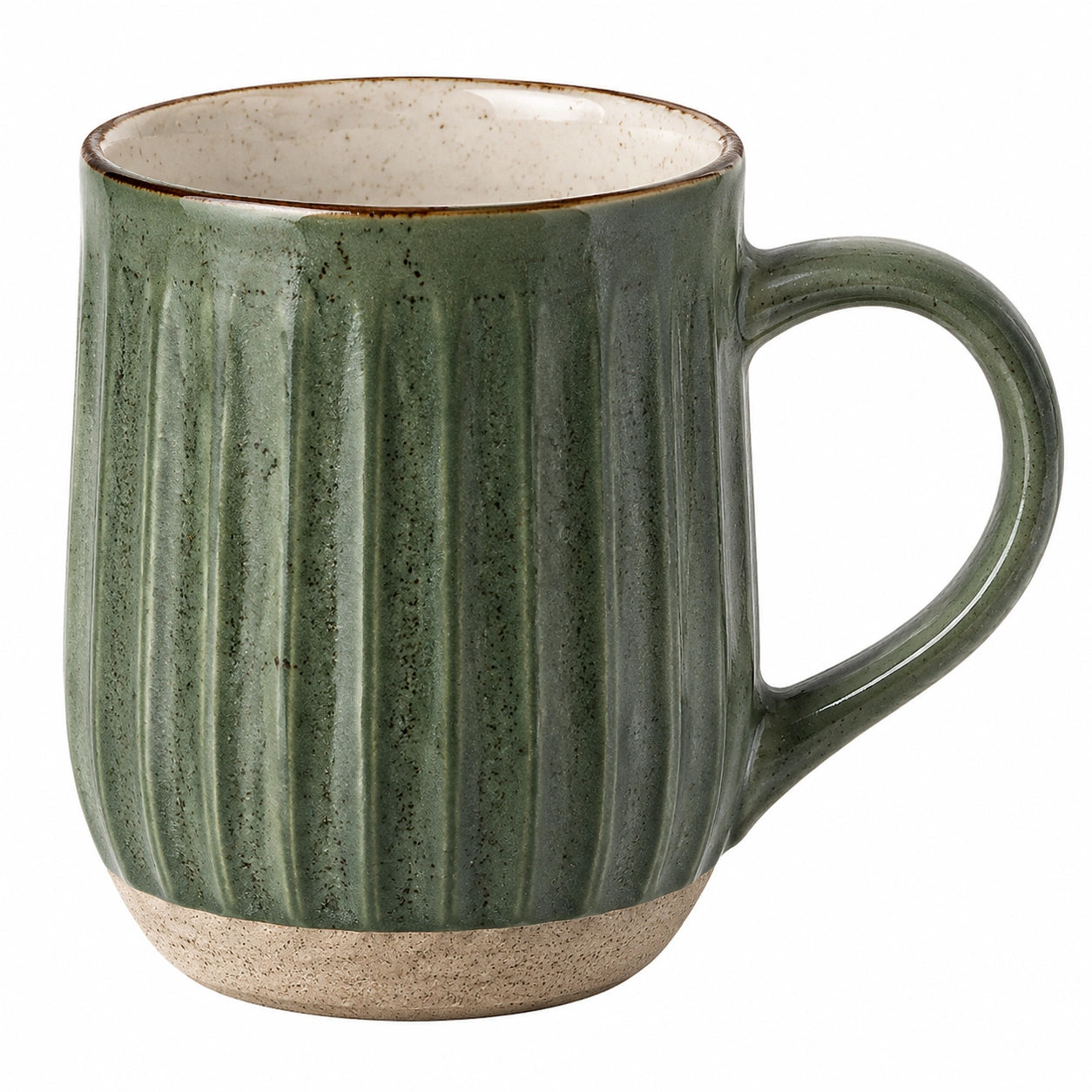 Tasse en céramique bleue ciselée 300ml