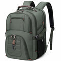 Sac à dos de voyage polyvalent beige et vert 25L