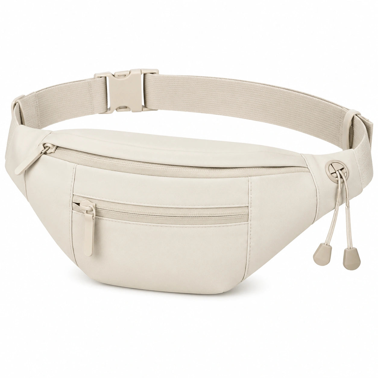 Sac banane à double compartiment vert olive