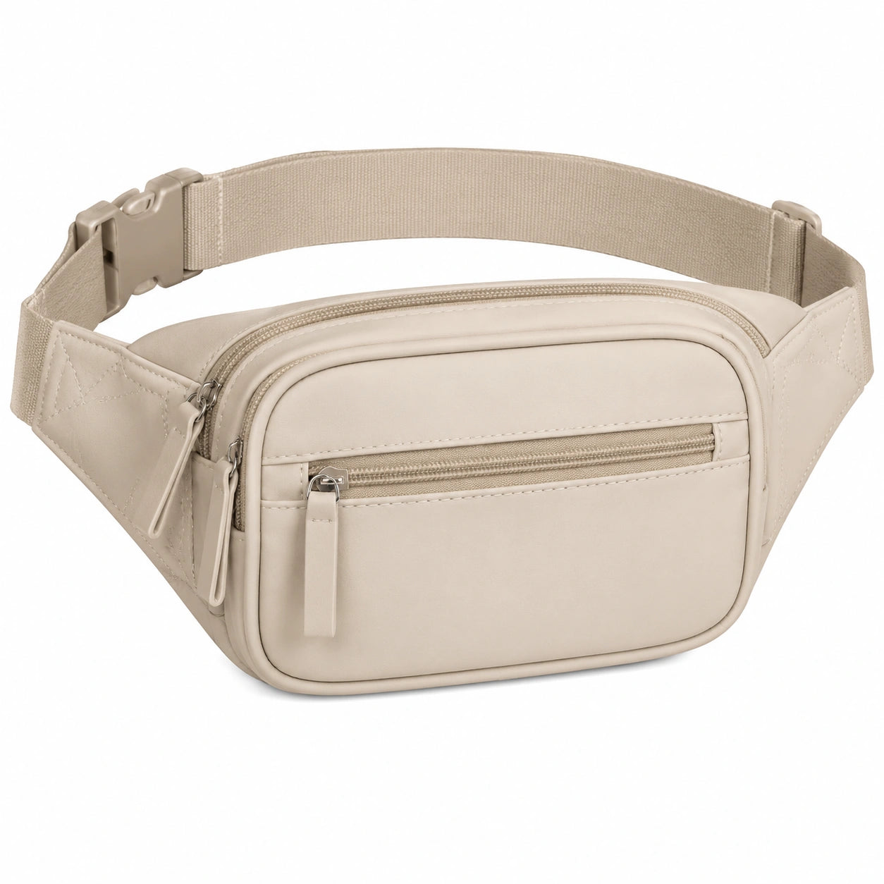 Sac à bandoulière moderne unisexe beige et marron