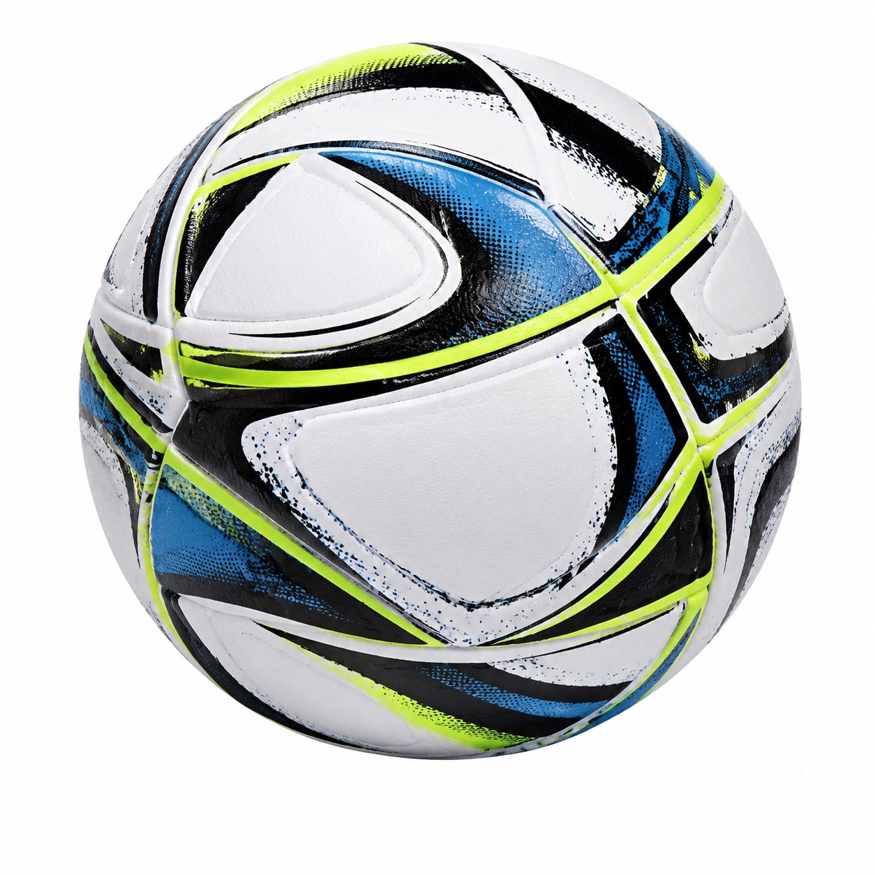 Ballon de football multicolore pour adultes