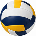 Ballon de Volley-Ball Bleu Blanc Jaune pour Intérieur et Extérieur