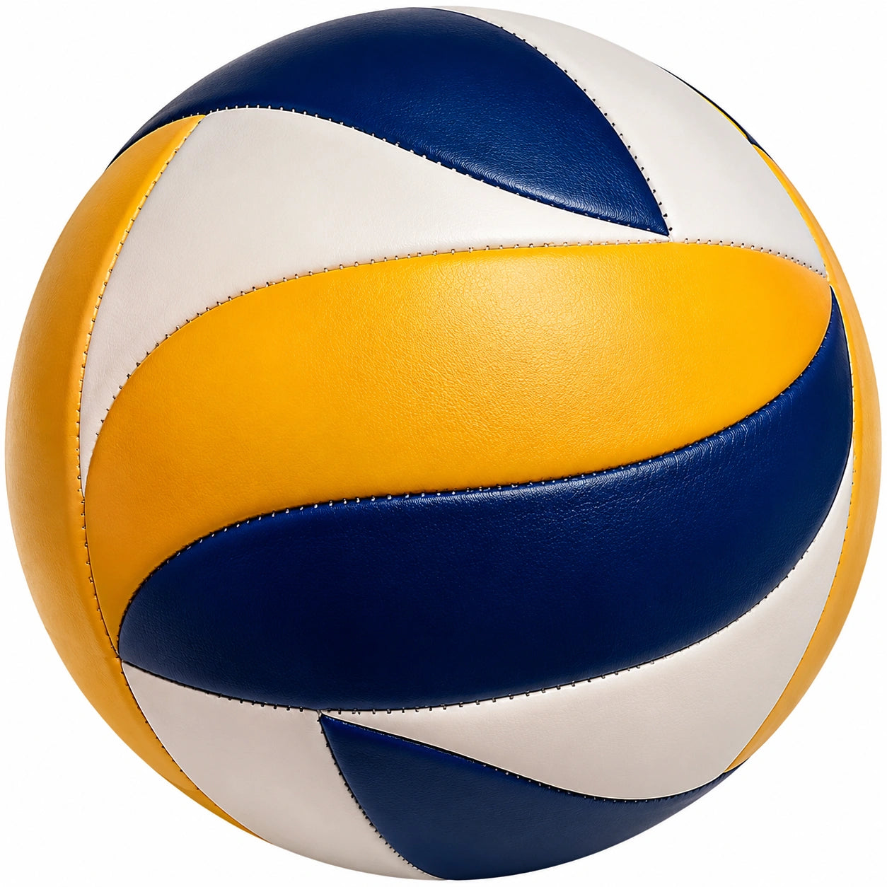 Ballon de Volleyball Officiel Bleu, Jaune et Blanc