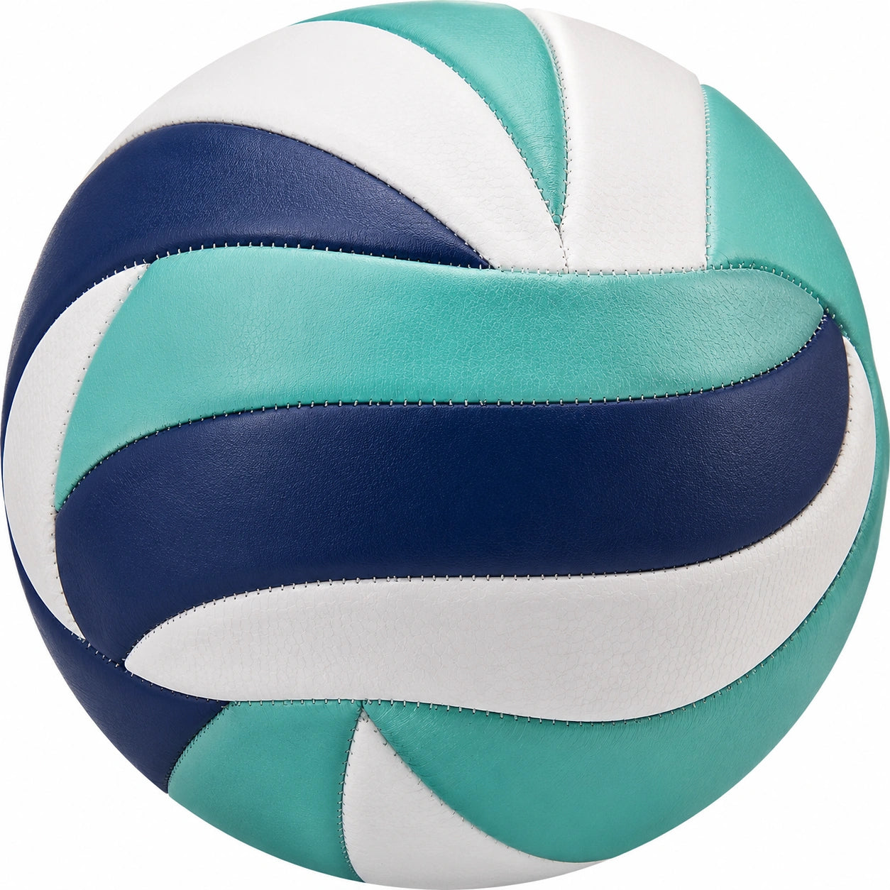 Ballon de volleyball entraînement blanc/bleu/vert