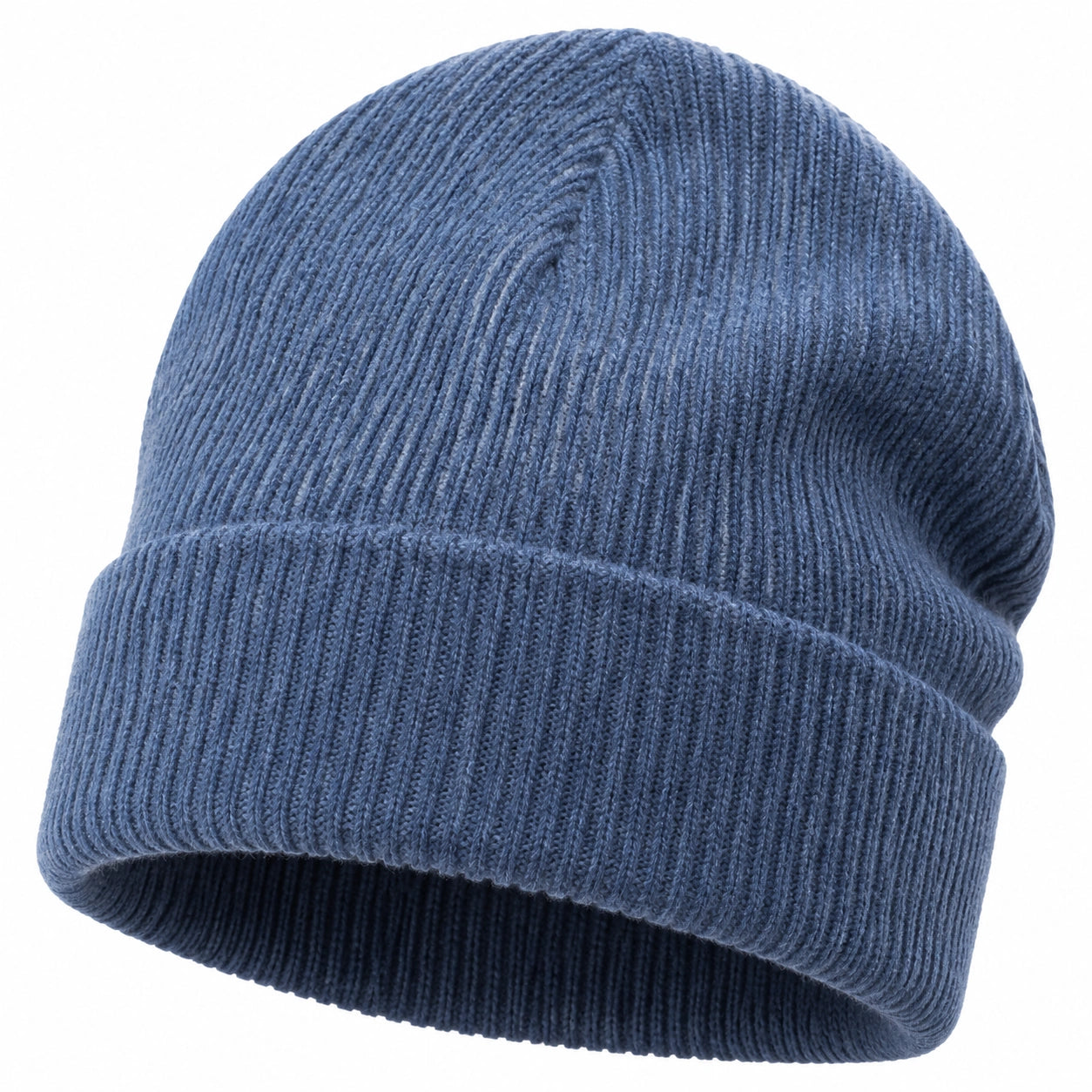 Bonnet d'hiver bleu en tricot