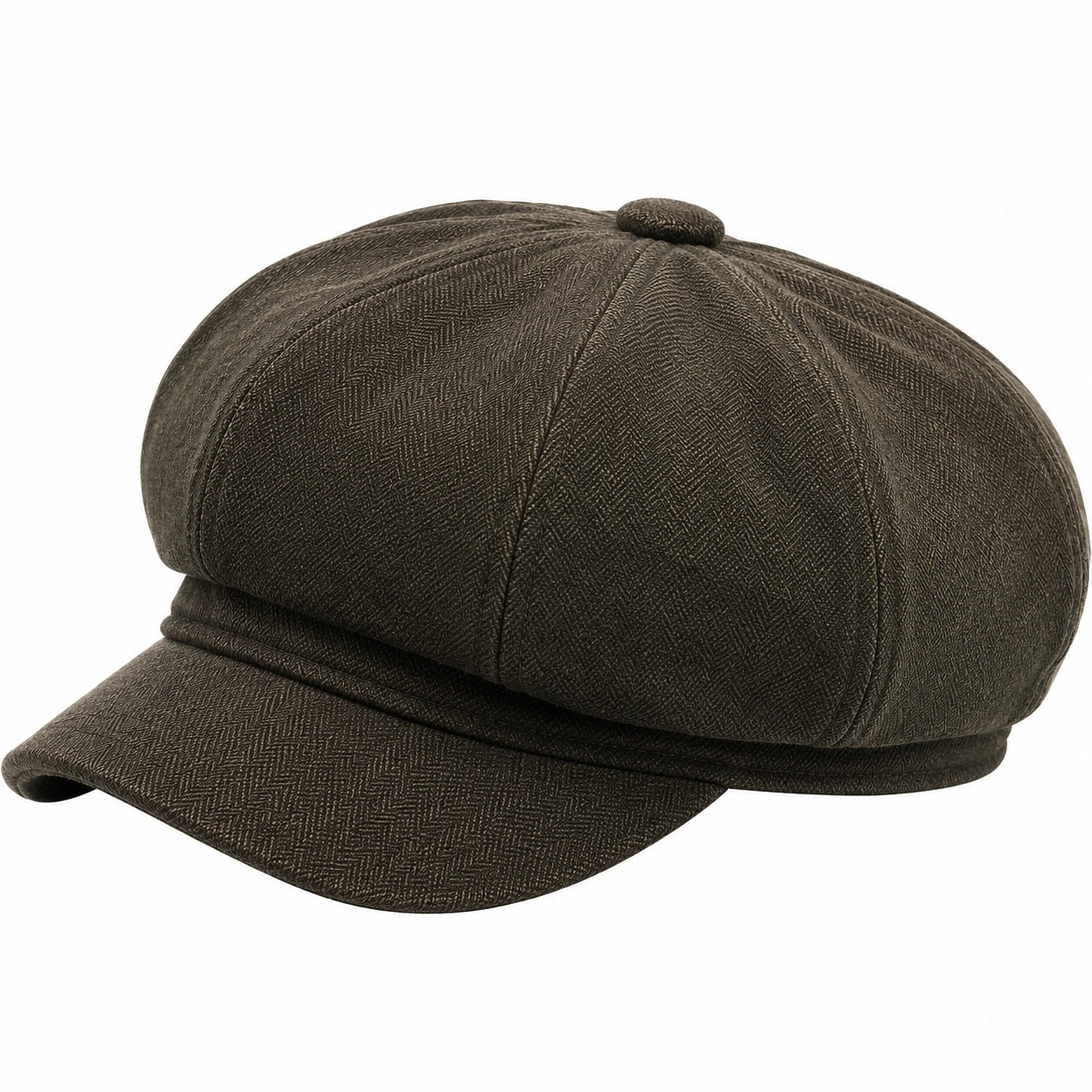 Casquette Gavroche Rétro Marron