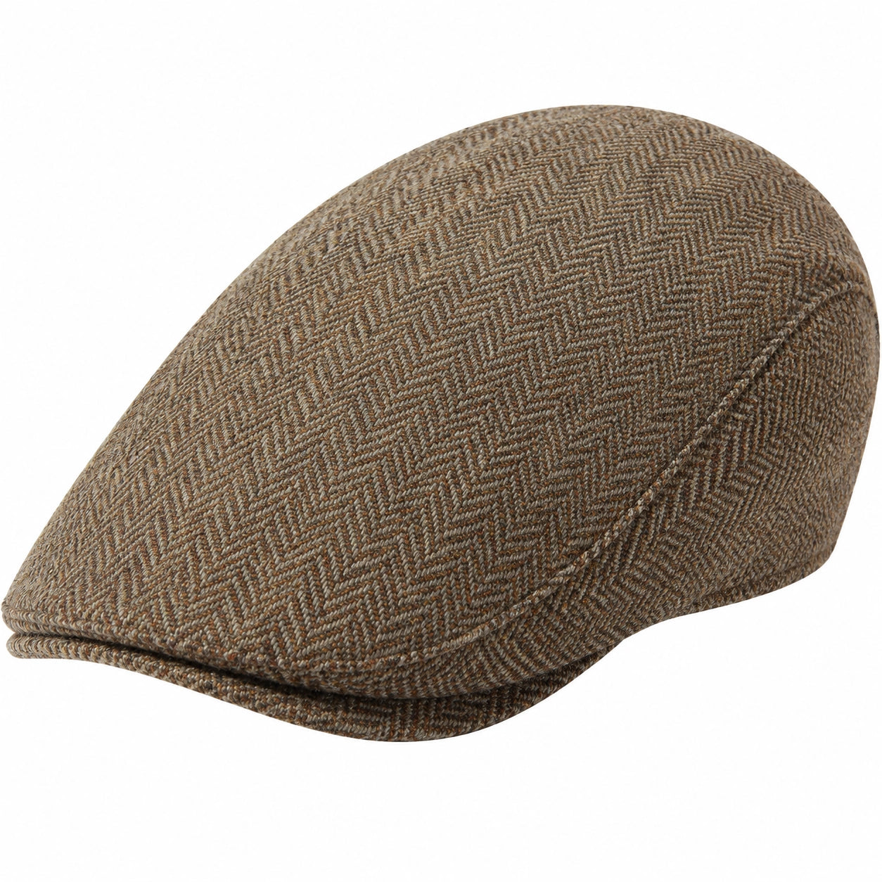 Casquette Plate Unisexe Marron
