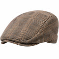 Chapeau de cowboy marron avec ornement tressé