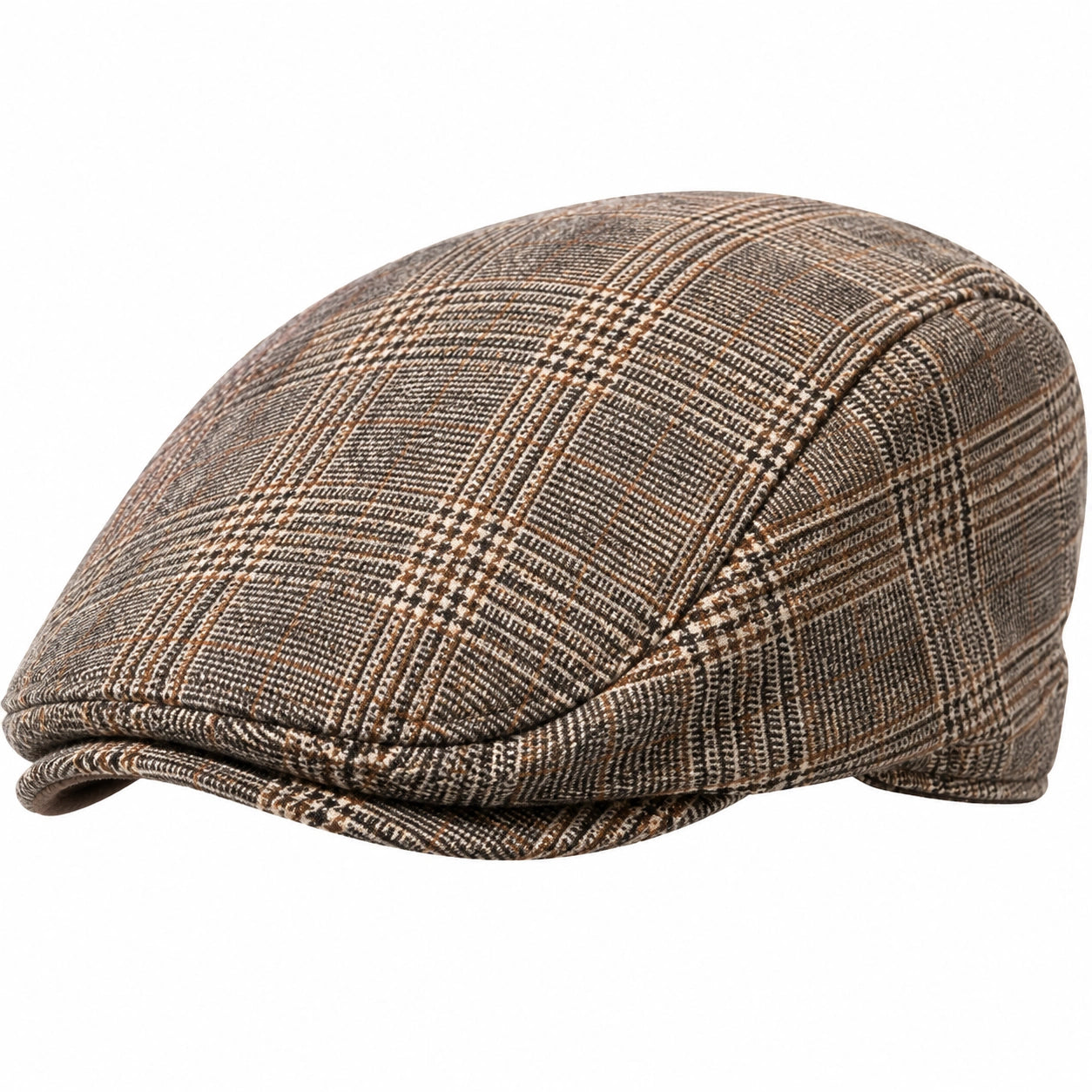 Chapeau de cowboy marron avec ornement tressé