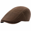 Casquette Plate Style Intemporel Beige